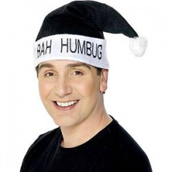 Bah Humbug Christmas Hat