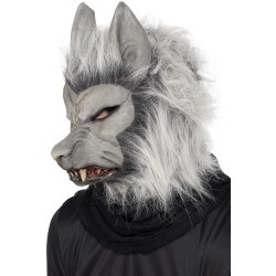 Werewolf Mask With Hair