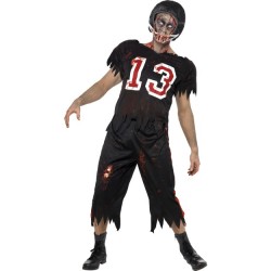 High School Horror Zombie American Footballer Costume
