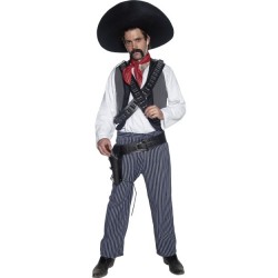 Authentic Western Mexican Bandit Costume Authentic Western Mexican Bandit Costume