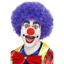 Crazy Clown Wig, Purple