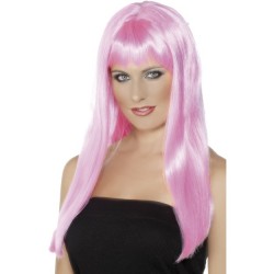 Pink Mystique Wig