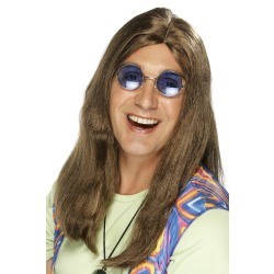 Brown Neil Hippy Wig