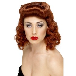 Pin Up Girl Wig Auburn Pin Up Girl Wig Auburn