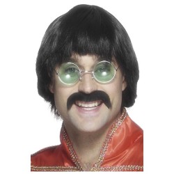 70'S Mersey Wig & Tash