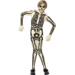 Child's Skeleton Second Skin Costume
