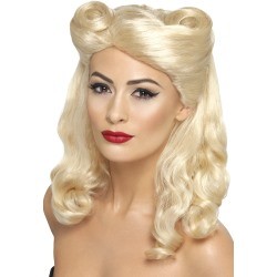 40s Pin Up Wig Blonde 40s Pin Up Wig Blonde