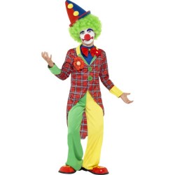 Child's Colourful Clown Costume 