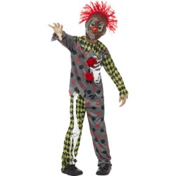 Deluxe Child's Twisted Clown Costume
