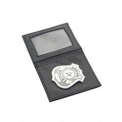 Police Badge, Silver