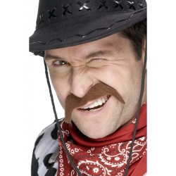 Brown Cowboy Tash