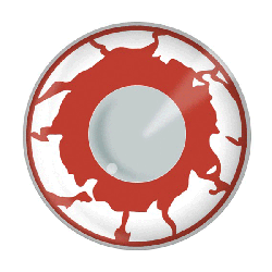 Zombie Red Contact Lenses