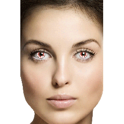 Zombie Red Contact Lenses