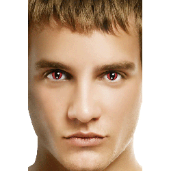 Cat Eye Red Contact Lenses