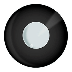 Black Out Eye Contact Lenses