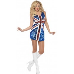 Fever All That Glitters Rule Brittania Costume 