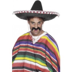 Sombrero Straw Hat Black Sombrero Straw Hat Black