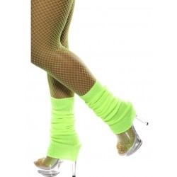 Ladies Neon Green Legwarmers