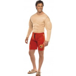 Muscle Chest Baywatch Costume Muscle Chest Baywatch Costume