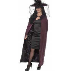 Reversible Cape Purple/Black Reversible Cape Purple/Black