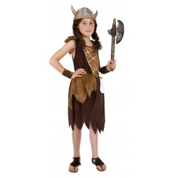 Girls Viking Costume 