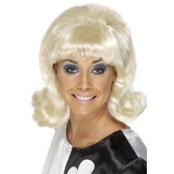 60s Flick Up Wig Blonde 60s Flick Up Wig Blonde