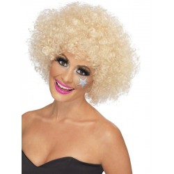 70s Funky Afro Wig Blonde 70s Funky Afro Wig Blonde