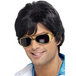 70s Shag Wig Black