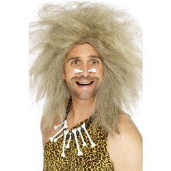 Crazy Caveman Wig Blonde