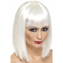 White Glam Wig