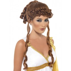 Greek Brown Goddess Wig 
