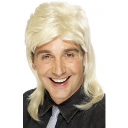 80s Mullet Wig Blonde