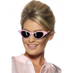 50's Pink Rock And Roll Glasses