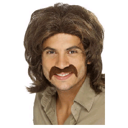 Brown 70`s Tash