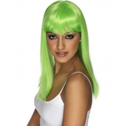 Neon Green Glamourama Wig