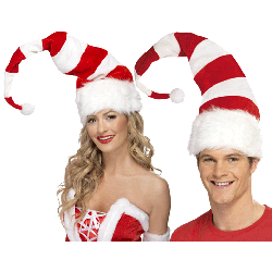 Striped Santa Hat 
