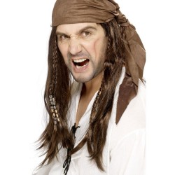 Buccaneer Pirate Wig 