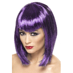 Purple Vamp Wig