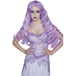 Purple Gothic Manor Bride Wig