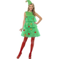 Ladies Christmas Tree Costume