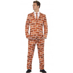 Mens Off The Wall Fancy Dress Stand Out Suit