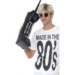 80s Inflatable Retro Fancy Dress Mobile Phone