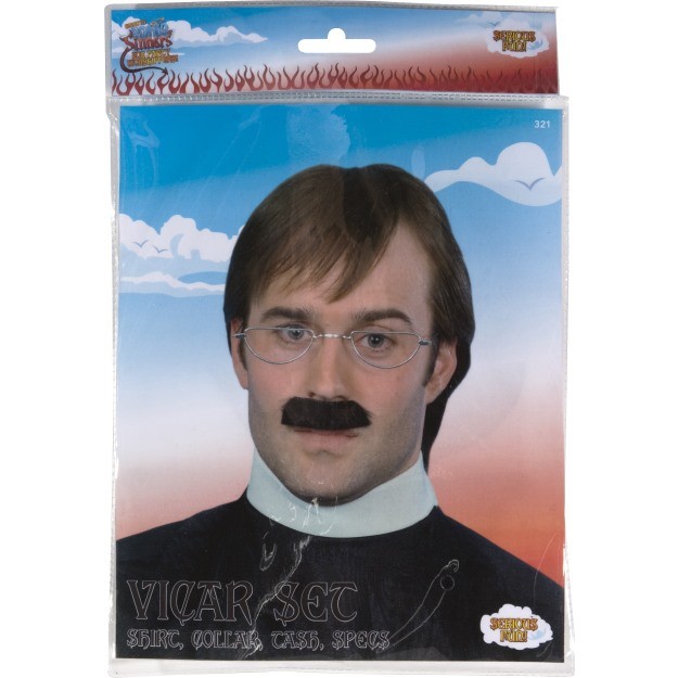 Instant Vicars Kit Cheap Fancy Dress