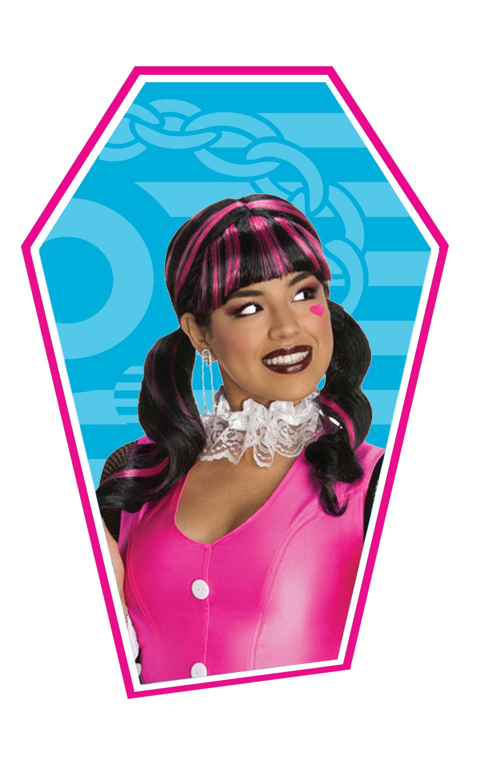 Draculaura Wig - Cheap Fancy Dress