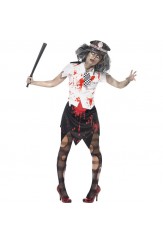 Zombie Policewoman Halloween Costume
