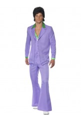 Lavender 1970s Suit Costume
