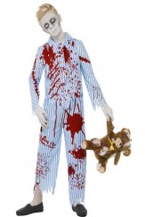 Boys Zombie Pyjama Halloween Costume