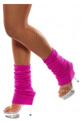 Ladies Hot Pink Legwarmers