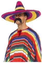 Large Sombrero Multicoloured