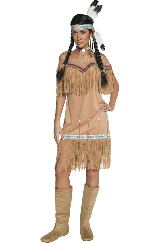 Authentic Indian Warrior Lady